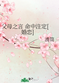 父母之言 命中註定[婚戀]小說