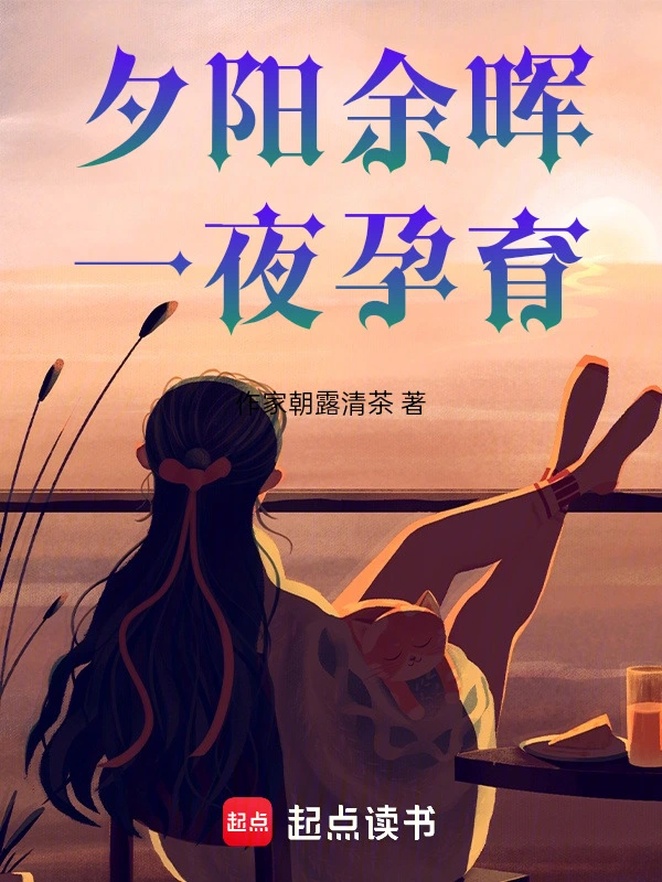 夕陽餘暉，一夜孕育小說